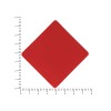 ПАТЧ РОМБ soft-touch (красный) 7,6 х 7,6 см