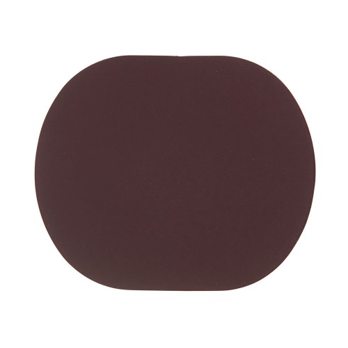 ПАТЧ ОВАЛ soft-touch (коричневый ) 6,0 х 5,0 см