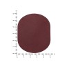ПАТЧ ОВАЛ nubuk (коричневый ) 6,0 х 5,0 см