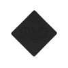 ПАТЧ РОМБ soft-touch (чёрный) 7,6 х 7,6 см