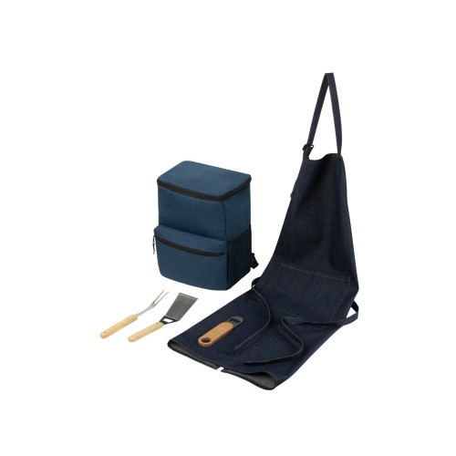 Подарочный набор для барбекю "BBQ party", синий