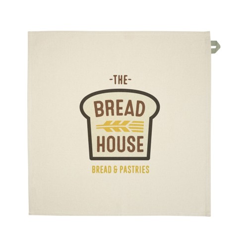 Alora кухонное полотенце из переработанного хлопка плотностью 200 г/м² - Зеленый яркий