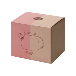 Стеклянный заварочный чайник Sencha с бамбуковой крышкой