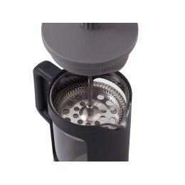 Френч-пресс "Double Tone", черный-серый