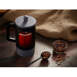 Френч-пресс "Double Tone", черный-серый