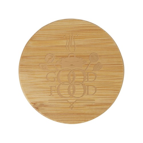 Чайник Zen с ситечком и бамбуковой крышкой - Прозрачный