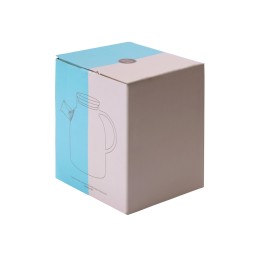 Стеклянный чайник с бамбуковой крышкой "Sencha M"