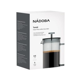 Френч-пресс 0,6 л, NADOBA, серия TOMAŠ