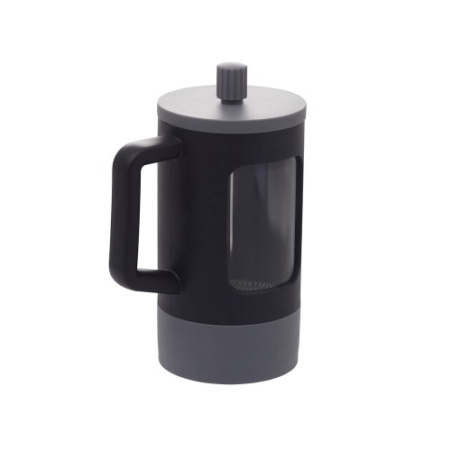 Френч-пресс "Double Tone", черный-серый