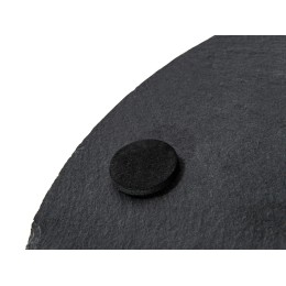 Круглая доска Moon для закусок, сланцевая 25 см