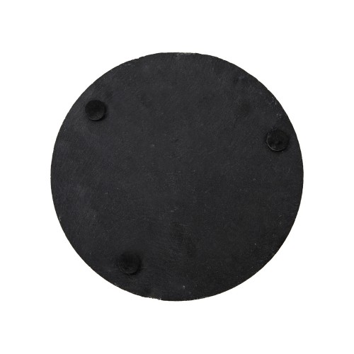 Круглая доска Moon для закусок, сланцевая 25 см