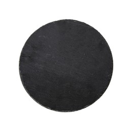 Круглая доска Moon для закусок, сланцевая 25 см