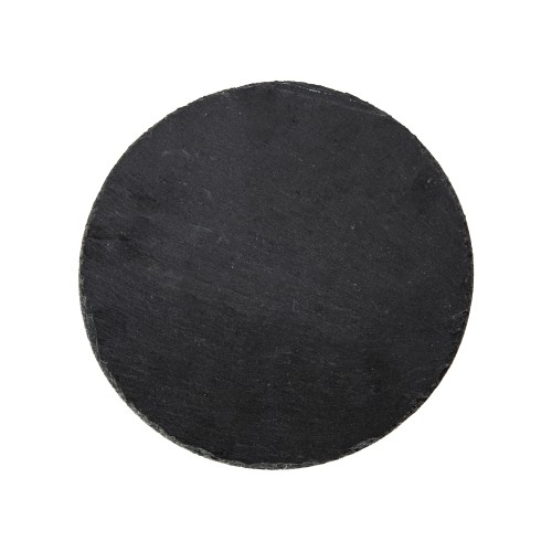 Круглая доска Moon для закусок, сланцевая 25 см