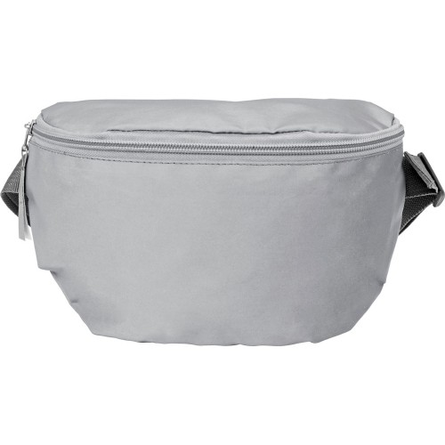 Светоотражающая сумка на пояс Reflector, серебристый