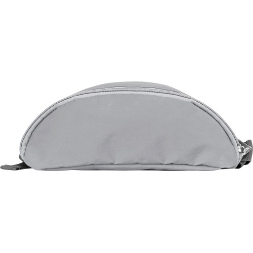 Светоотражающая сумка на пояс Reflector, серебристый