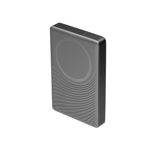 Магнитный беспроводной внешний аккумулятор, QC/PD «Сёрф», 10000 мАч, серый