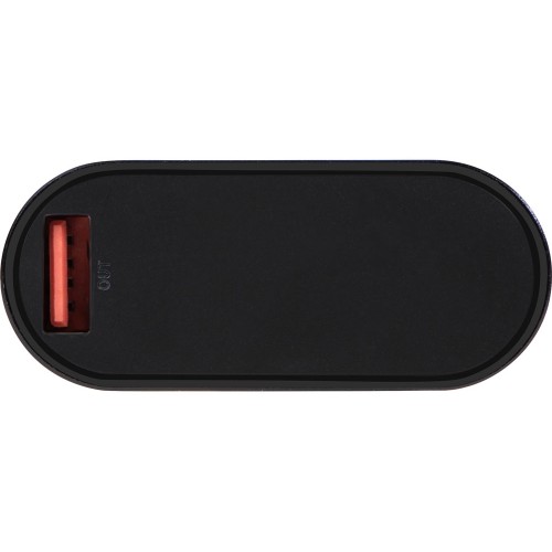 Внешний аккумулятор с QC/PD "Qwik", 10000 mah, черный (Р)