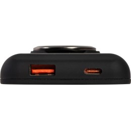 Магнитный беспроводной внешний аккумулятор "MagnetIQ", 5000 mah, 10 W, черный (Р)