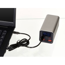 Внешний аккумулятор для ноутбуков «Main» 65 Вт, 20000 mAh, серый