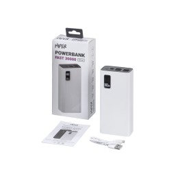 Портативный внешний аккумулятор FAST 30000 White
