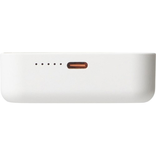 Беспроводной магнитный внешний аккумулятор с QC\PD «MagnifIQ», 10000 мАч, 15 Вт, белый