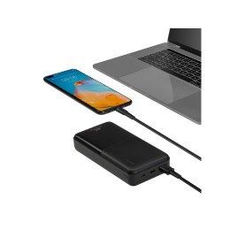 RIVACASE VA2571 (20000 мАч) QC/PD внешний аккумулятор, черный 12/24