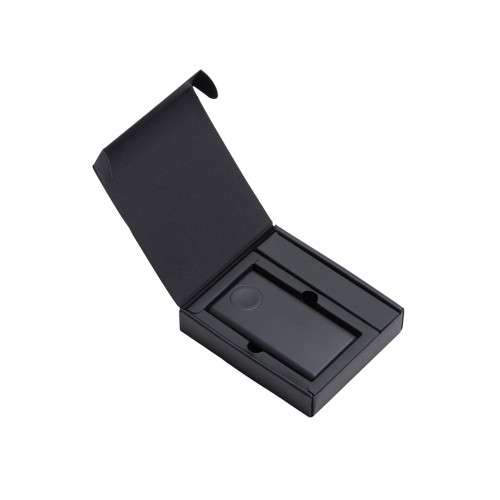 Внешний беспроводной аккумулятор 2-в-1 с функцией зарядки Apple Watch, QC/PD «AtomIQ», 10000 мАч, черный