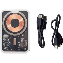 Беспроводной магнитный внешний аккумулятор с QC\PD «MagnifIQ», 10000 мАч, 15 Вт, белый