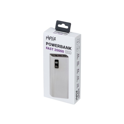 Портативный внешний аккумулятор FAST 20000 White (Р)