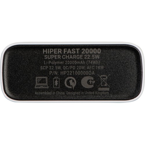 Портативный внешний аккумулятор FAST 20000 White (Р)