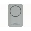 Магнитный беспроводной внешний аккумулятор "MagnetIQ", 5000 mah, 10 W, серый Cool gray 7C