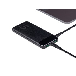 VA2540 (10 000mAh), QC/PD 20W внешний аккумулятор с дисплеем, черный