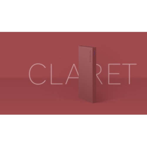 Внешний аккумулятор Rombica NEO ARIA Claret, 10000 мАч, Soft-touch, PD, QCharge, Type-C, бордовый (Р)