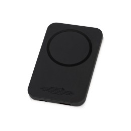 Магнитный беспроводной внешний аккумулятор "MagnetIQ", 5000 mah, 10 W, черный