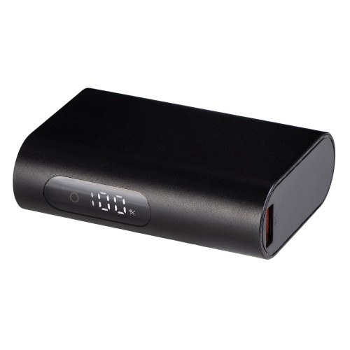 Внешний аккумулятор с QC/PD "Qwik", 10000 mah, черный