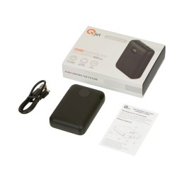 Внешний аккумулятор с быстрой зарядкой QC/PD «CosmIQ», 10000 мАч, черный