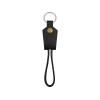 Кабель-брелок USB-MicroUSB «Pelle», черный