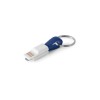 RIEMANN. USB-кабель с разъемом 2 в 1, Королевский синий