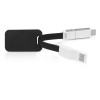 Зарядный кабель 3-в-1 "Charge-it", черный