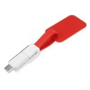 Зарядный кабель 3-в-1 "Charge-it", красный