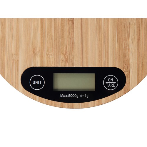 Бамбуковые кухонные весы «Scale», натуральный