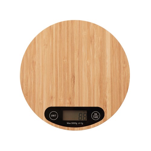 Бамбуковые кухонные весы «Scale», натуральный