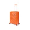 Чемодан TORBER В Отпуск, оранжевый, полипропилен, 45 х 28 х 68 см, 79 л