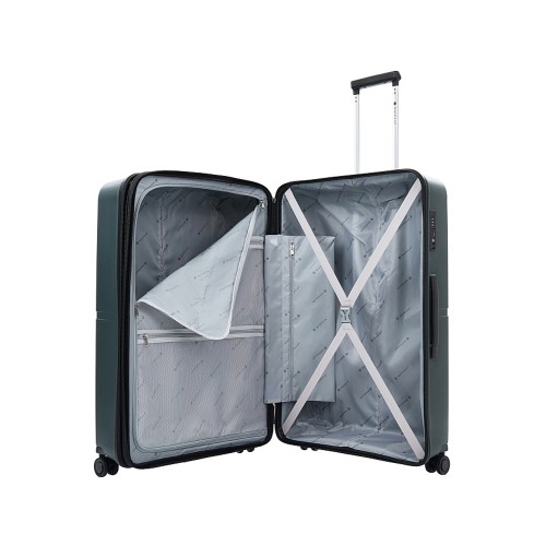 Чемодан 4-х колесный, Magellan, SANTIAGO, 114л, темно-серый