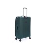 Чемодан TORBER СЕЙД, тёмно-зелёный, нейлон 600D, 48 х 26,5 х 78 см, 85 л