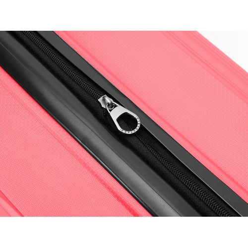 Чемодан TORBER В Отпуск, ярко-розовый, полипропилен, 65,5 х 43,5 х 26 см, 62 л