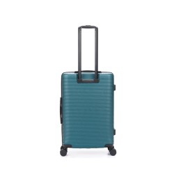 Чемодан TORBER ОНЕГА, зелёный, ABS-пластик, 69,5 х 46 х 26 см, 69 л