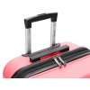 Чемодан TORBER В Отпуск, ярко-розовый, полипропилен, 65,5 х 43,5 х 26 см, 62 л