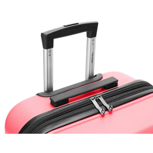 Чемодан TORBER В Отпуск, ярко-розовый, полипропилен, 65,5 х 43,5 х 26 см, 62 л