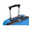 Чемодан TORBER В Отпуск, ярко-синий, полипропилен, 55 х 36 х 21,5 см, 37 л
